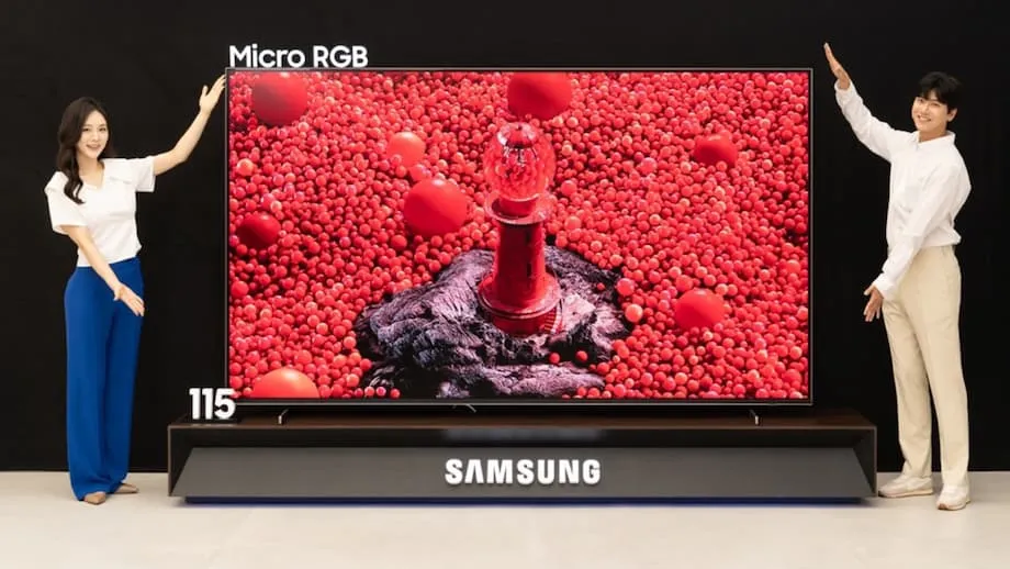 Samsung Launches 115-Inch Micro RGB TV With $32,000 Price and Full BT.2020 Color Coverage