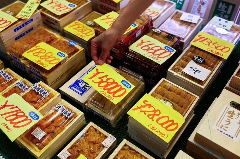 Japan's Sea Urchin Prices Soar as Warming Seas and Red Tides Squeeze Supply
