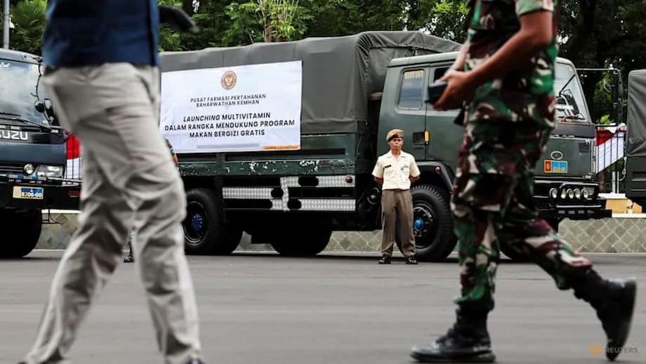 Indonesia's Military Supplies Vitamins for Free Meals as Food Safety Concerns Mount