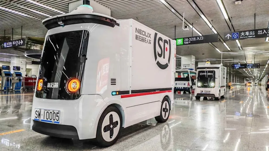 China's Driverless Delivery Vans Expand as Costs, Permits and Street Conditions Shape Growth