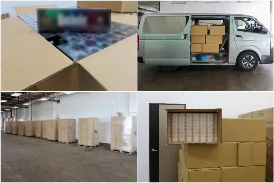 Singapore seizes 17,279 cartons in largest inland cigarette bust of 2025