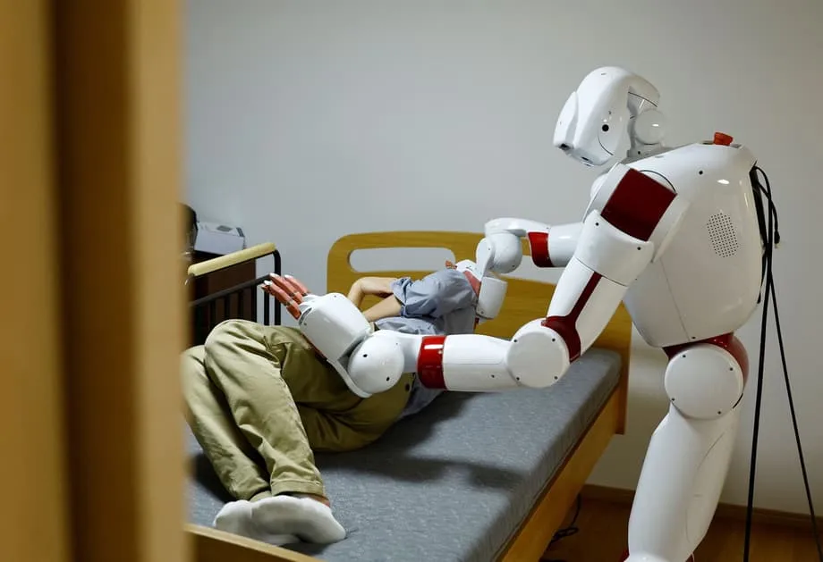 AI robots may hold key to nursing Japan's ageing population