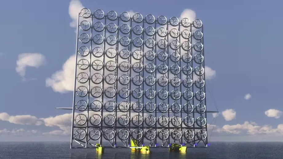 Japan's Wind Turbine Wall Promises More Ocean Power as Offshore Projects Struggle