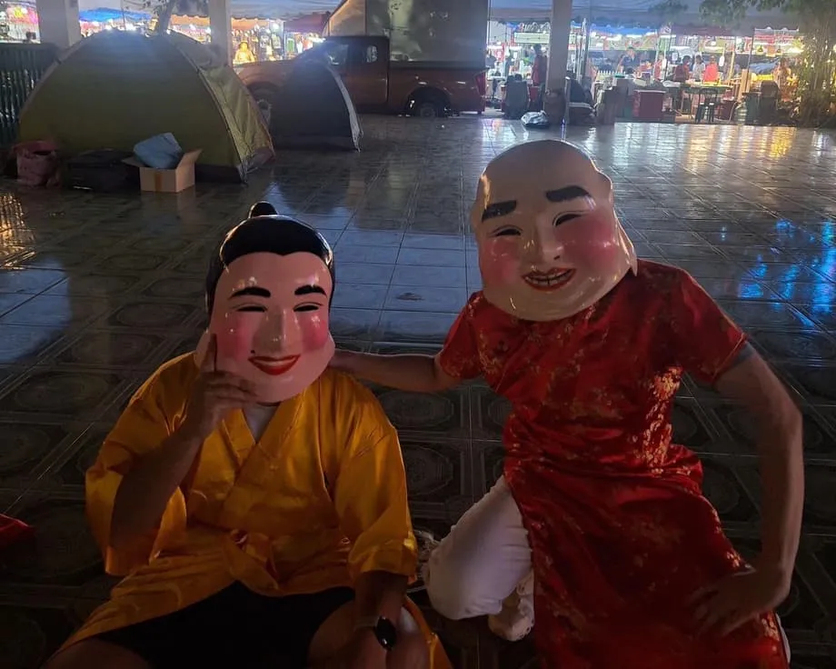 Bangkok Police Turn Lion Dance Into Arrest in a Series of Elaborate Disguises