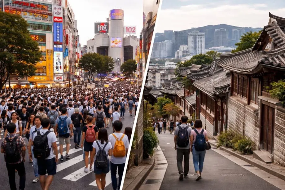 South Korea's Tourism Imbalance Deepens as Travel to Japan Breaks Records