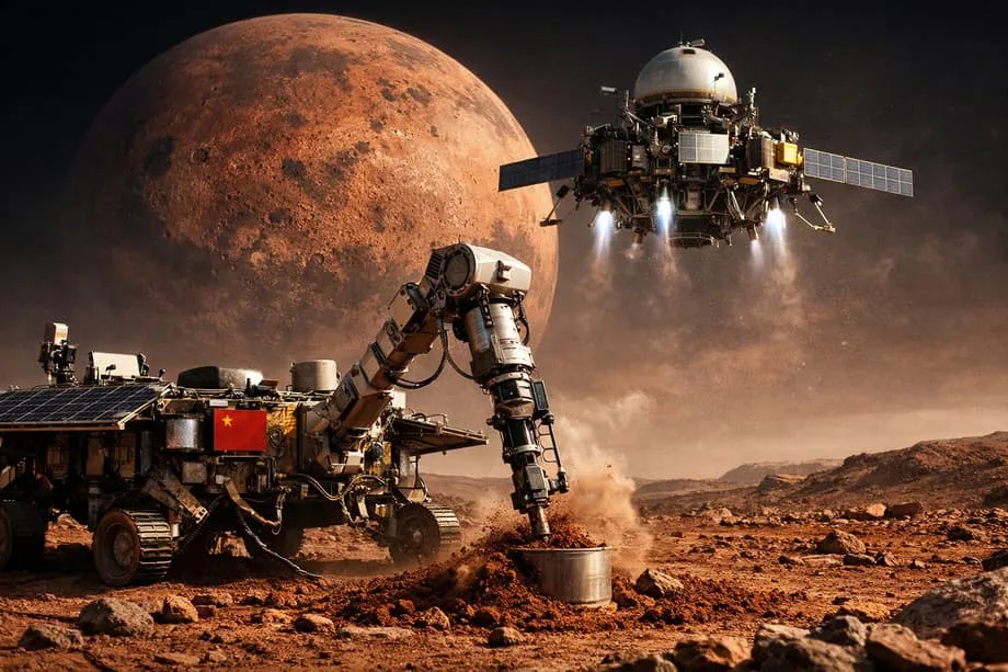 China Targets 2031 Mars Sample Return as Tianwen-3 Moves Into Hardware Development