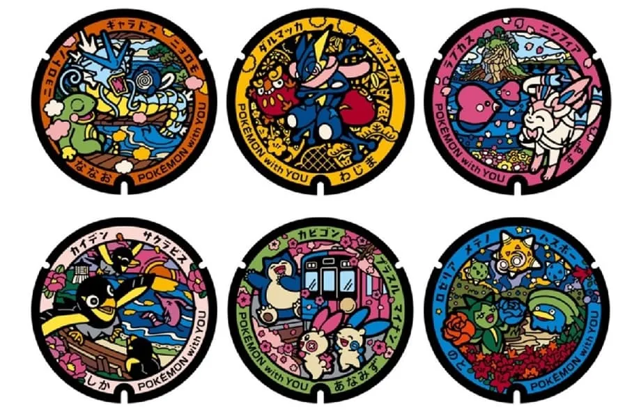Six Pokémon Manhole Covers to Bring Visitors Back to Japan's Disaster-Hit Noto Peninsula
