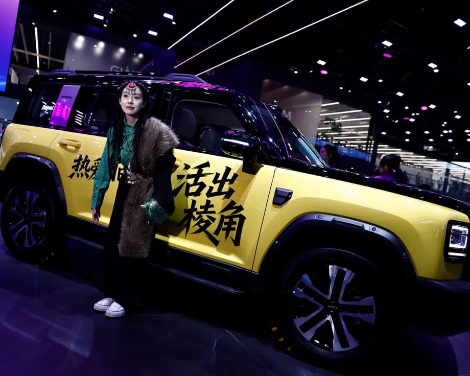 China's Automakers Turn to AI and Autonomous Driving as Domestic Sales Slump