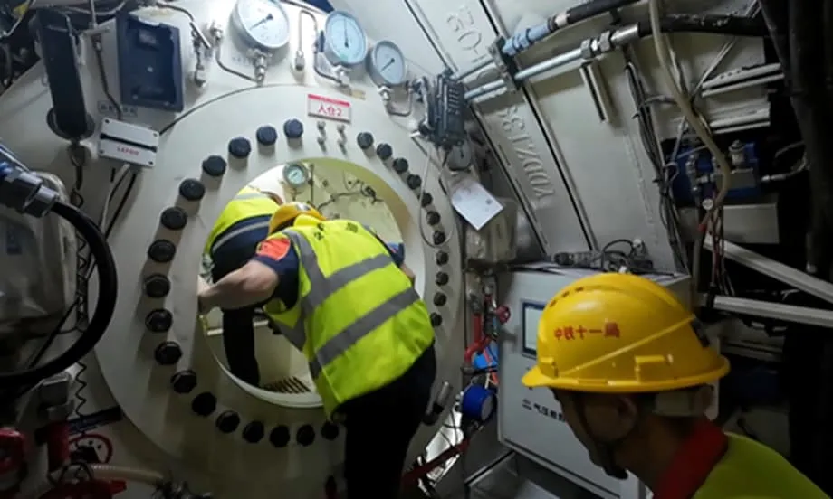 China Deploys Mixed Gas System for Jintang Undersea High Speed Rail Tunnel