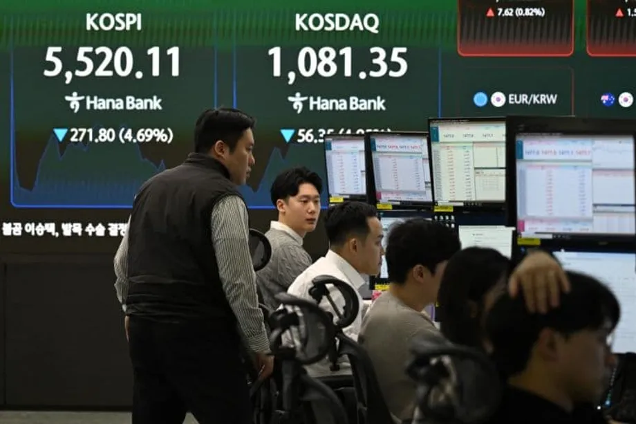 South Korea's KOSPI Crashes 12.06% as Iran War Triggers Record Market Losses