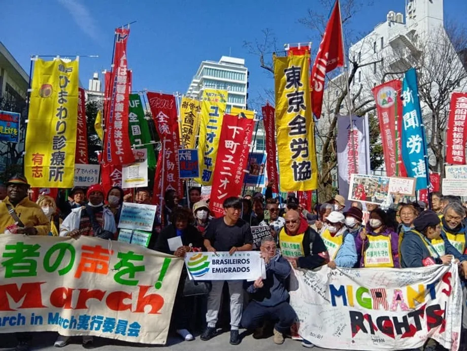 Foreign Workers March Through Tokyo Demanding Rights and Dignity Amid Rising Xenophobia