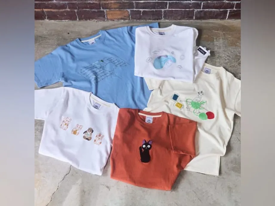 Studio Ghibli GBL Unveils 12 T-Shirt Designs for Spring and Summer 2026