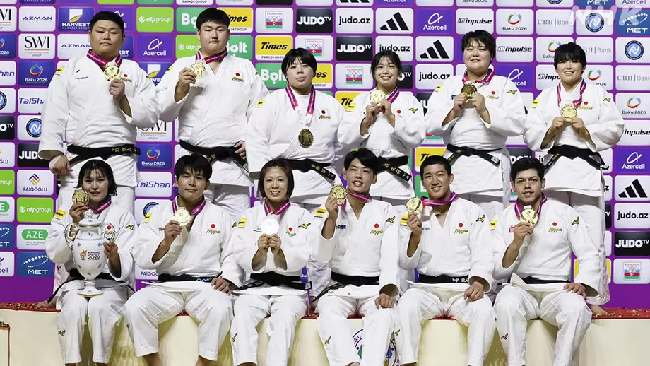 Japan Reclaims Eighth World Judo Mixed Team Title in Baku