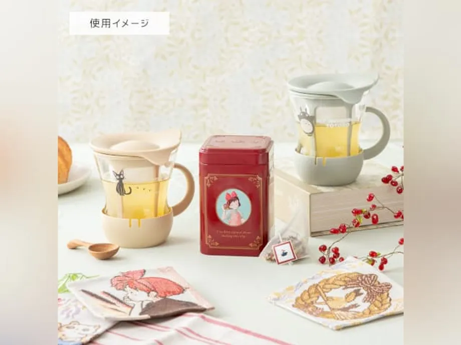 Ghibli brings Kiki tea blend and Hario glass mugs to Japan