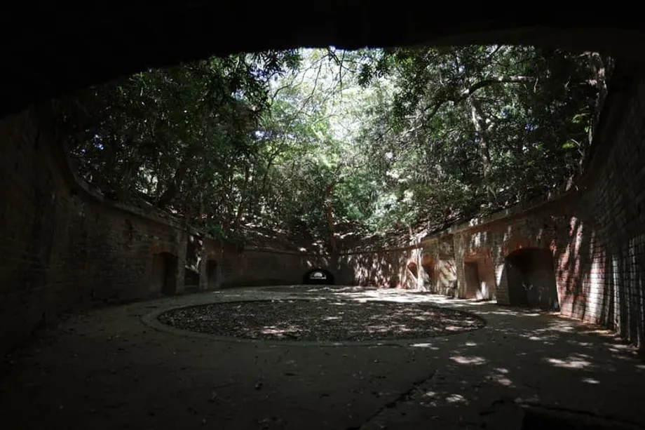 Okinoshima Battery No. 3: Inside Tomogashima's Red Brick Fortress