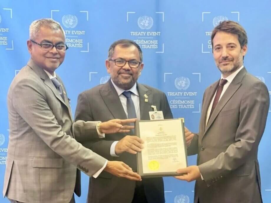 Maldives Sets Sights on Sustainable Development Through Marine