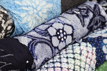 Arimatsu Shibori (Tie-Dyed Silk Fabric) | Souvenir Digest | Visit ...