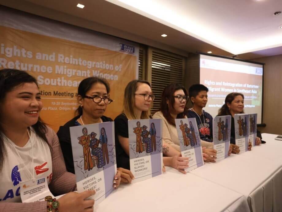 Migrant workers gather for book launch in Pasig | The Manila Times