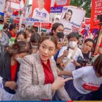Paetongtarn Shinawatra leads Pheu Thai MP hopefuls into Bangkok battle ...