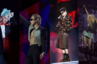 G-Dragon, Taeyang, j-hope, and Rosé successfully perform at Le Gala des ...