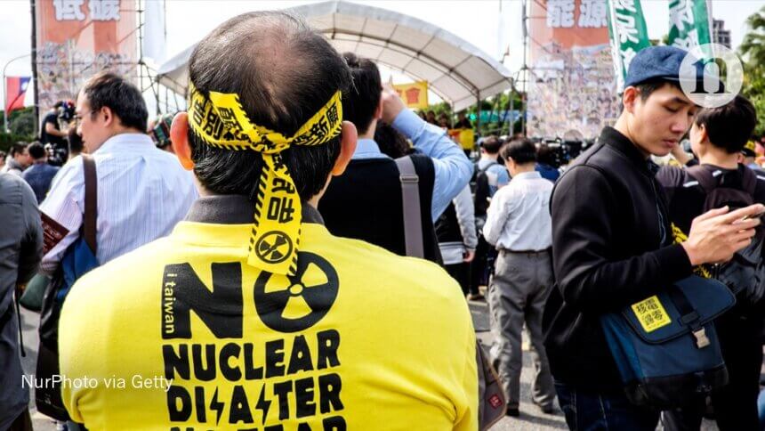 Taiwan’s academics urge public to vote for nuclear power shut-down