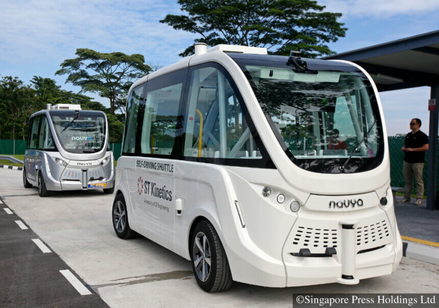 Driverless buses to ply Punggol, Tengah and Jurong Innovation Distric…