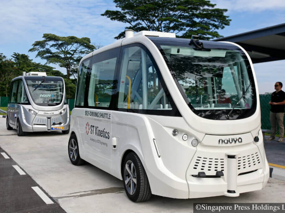 Driverless buses to ply Punggol, Tengah and Jurong Innovation Distric…