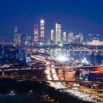 seoul, city, night view, night lights, republic of korea, south korea, landscape, seoul, seoul, s...