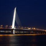 shenzhen bay bridge, shenzhen, bridge, night view, shenzhen, shenzhen, shenzhen, shenzhen, shenzhen