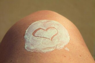 sunblock, skincare, healthy skin, heart, skin care, applying, skin care beauty, skin, care, spa, ...