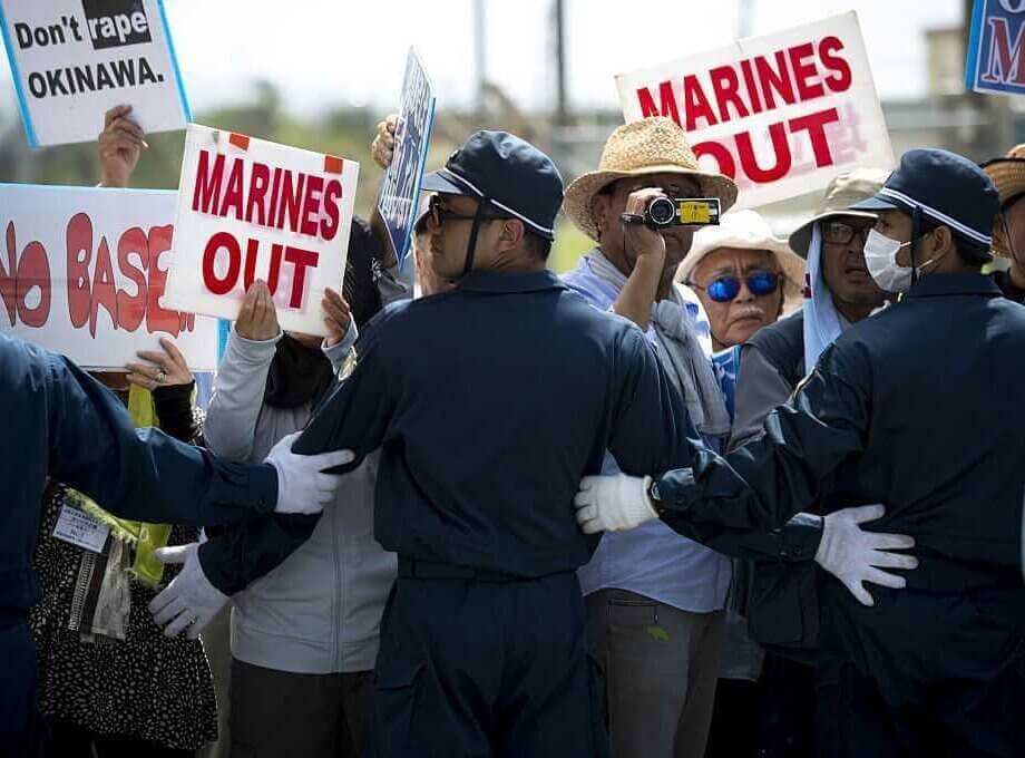 PHOTOS: Thousands Protest Against U.S. Military Presence In Okinawa ...