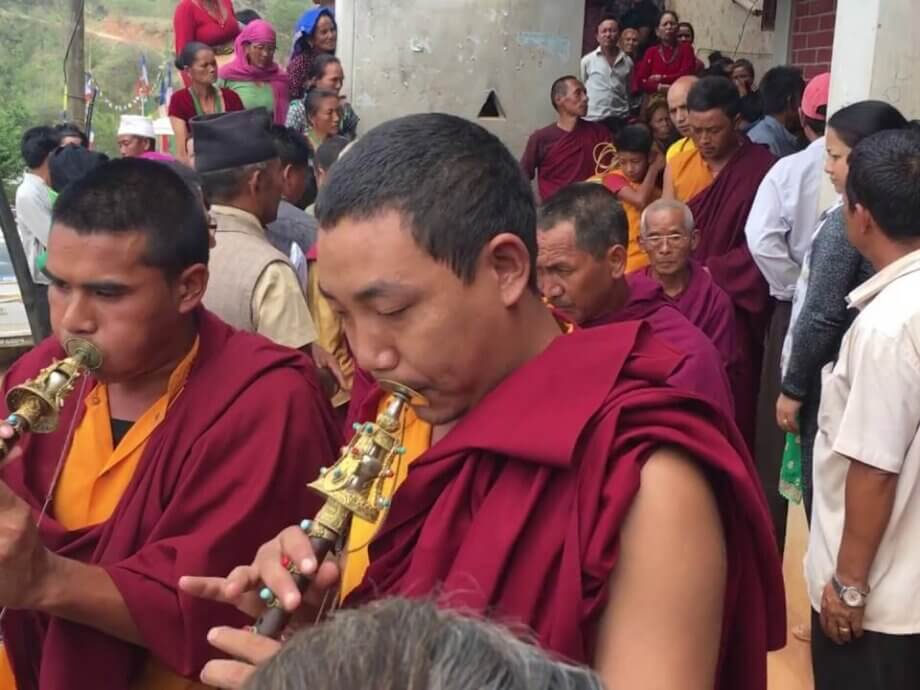 Nepal Buddhists Funeral Way of Mourn in NEPAL(Tamang Culture)