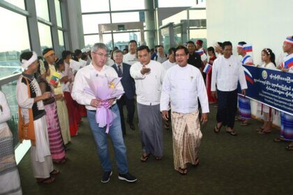 Russian Buryatia Delegation arrives in Myanmar - Global New Light Of ...