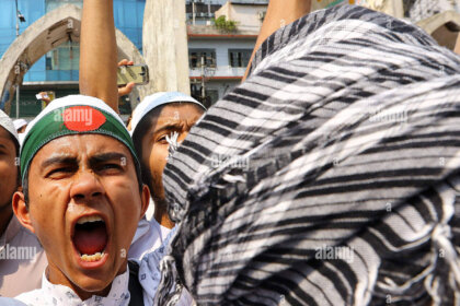BANGLADESH, Dhaka: Bangladeshi hardline Islamis…