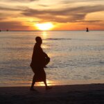hua hin, thailand, prachuap khiri khan, travel, nature, monk, hua hin beach, alms, the gulf of th...