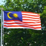 malaysian flag, flag, malaysia, country, nation, state, symbol, asia, national, sign, ensign, pat...