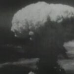 Hiroshima and Nagasaki devastated by atomic bombs in 1945