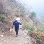 Delivering eggs to remote schools in Bhut…