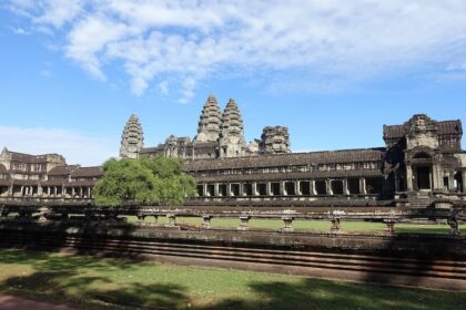 architecture, travel, ancient, old, temple, angkor wat, siem reap, cambodia, angkor wat, angkor w...