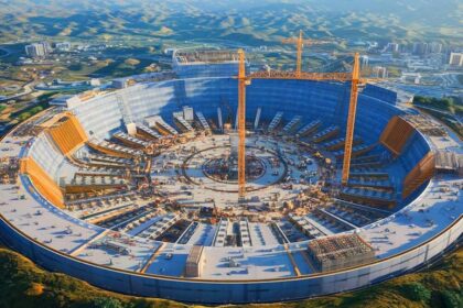China unveils mega military project: satellite images show construction ...