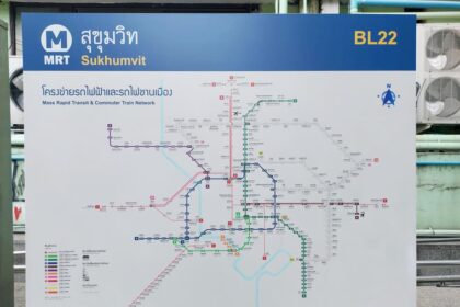 Bangkok Bts Mrt Map 2025 - P Samuel Williams