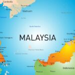Cities map of Malaysia - OrangeSmile.com