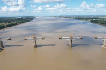 គម្រោងសង់ស្ពានឆ្លងទន្លមេគង្គក្នុងខេត្តក្រចេះ សង់បាន ៧៧% ហើយ ...