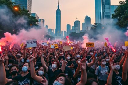 Unveiling the Voice of Taipei: Protests and Social Unrest