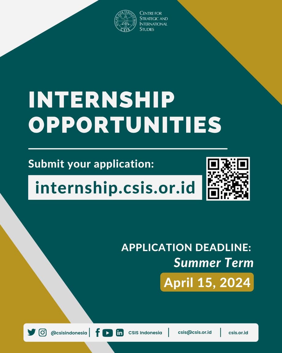#csisinternship | Centre for Strate…
