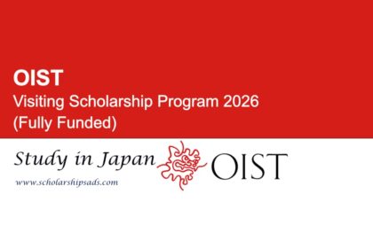 Japan OIST Visiting Scholarship Program 2026 (Fully Funded)
